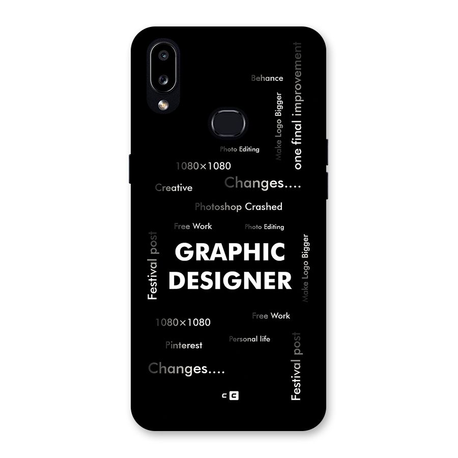 Graphic Designer Struggles Back Case for Galaxy A10s