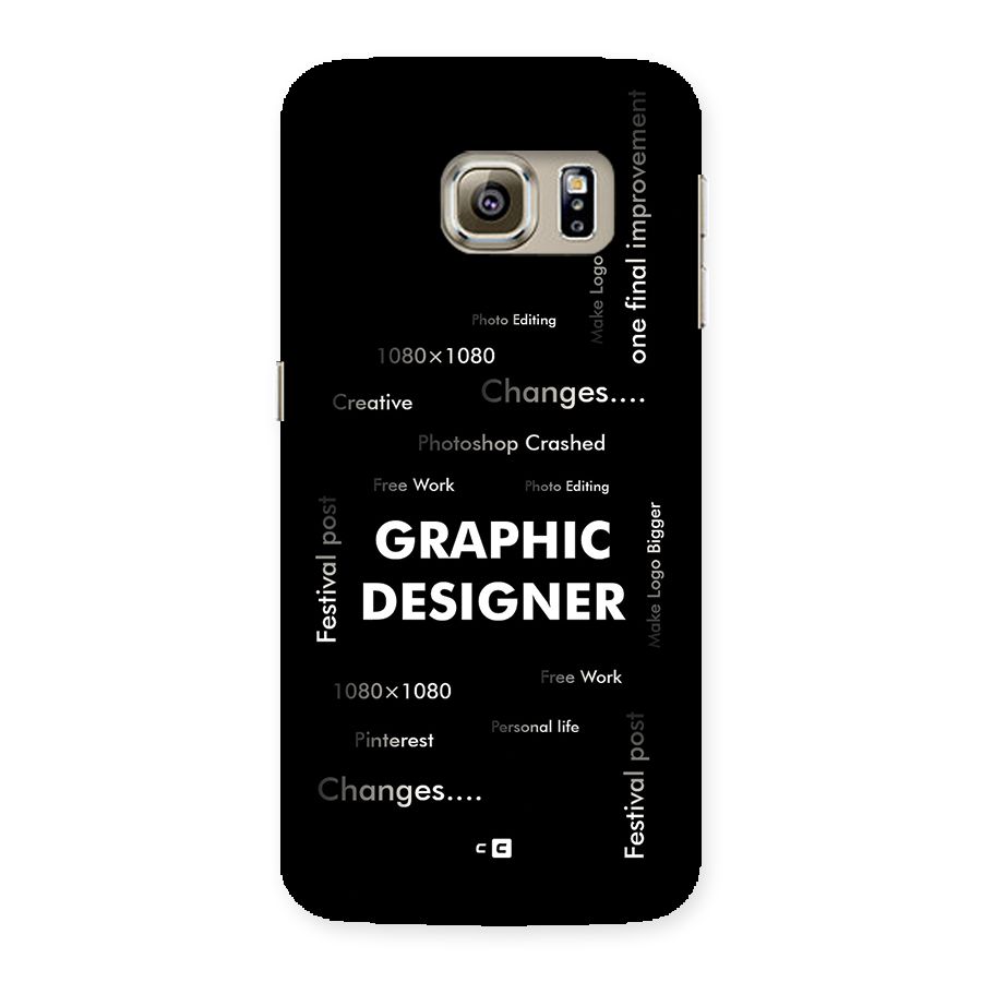 Graphic Designer Struggles Back Case for Galaxy S6 Edge Plus