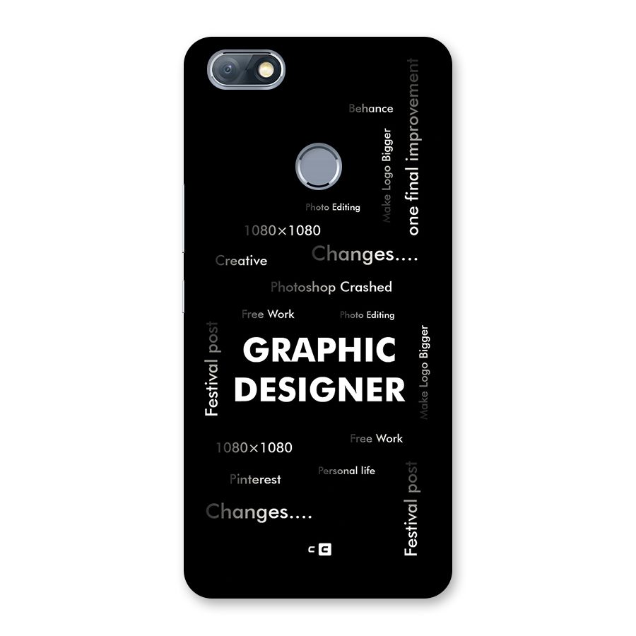 Graphic Designer Struggles Back Case for Infinix Note 5