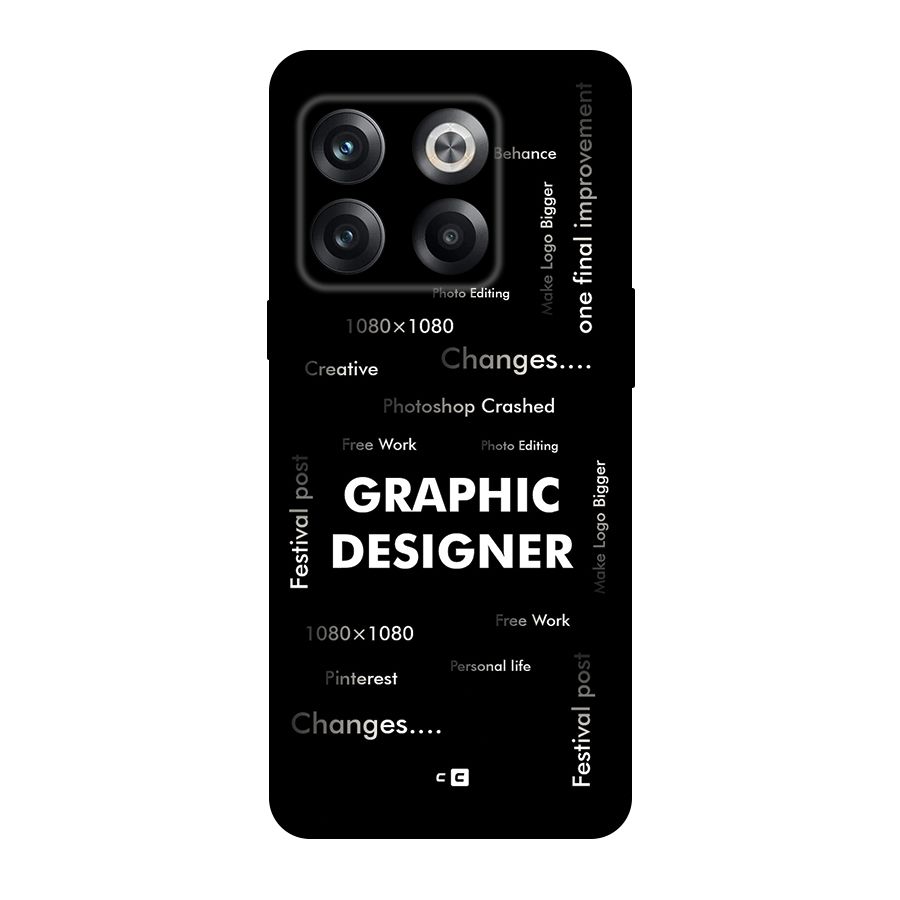 Graphic Designer Struggles Back Case for OnePlus 10T
