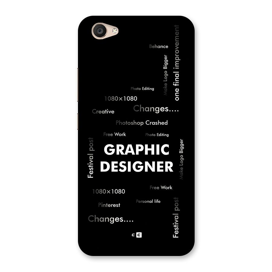 Graphic Designer Struggles Back Case for Vivo V5 Plus