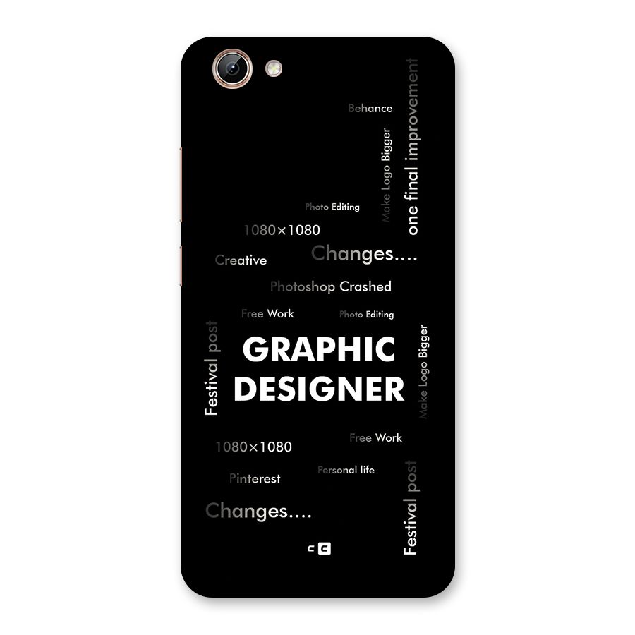 Graphic Designer Struggles Back Case for Vivo Y71