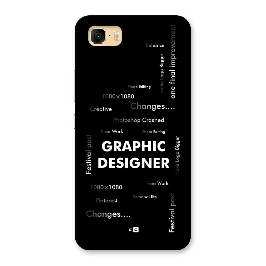 Graphic Designer Struggles Back Case for Zenfone 3s Max