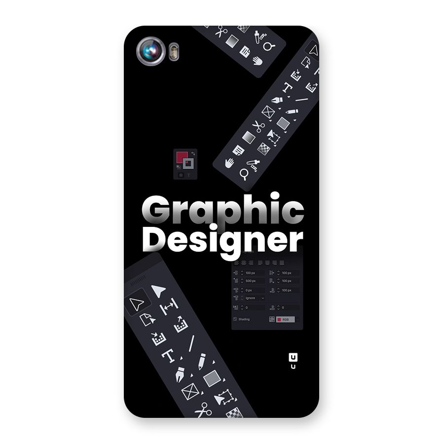 Graphic Designer Tools Back Case for Canvas Fire 4 (A107)