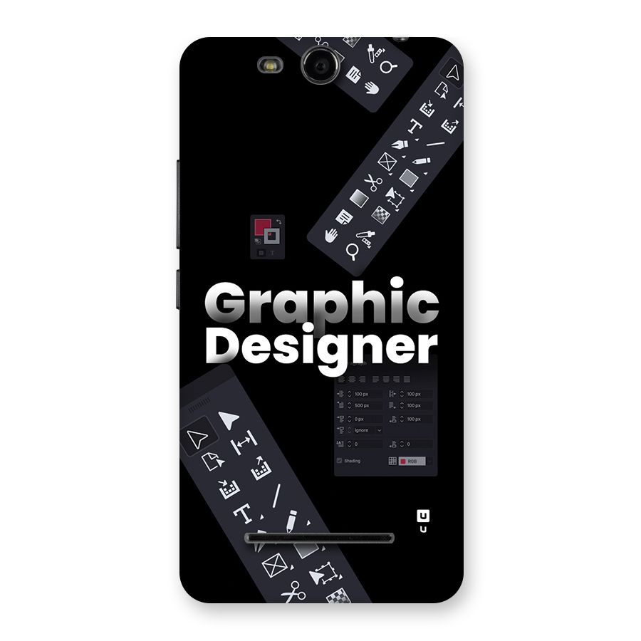 Graphic Designer Tools Back Case for Canvas Juice 3 Q392