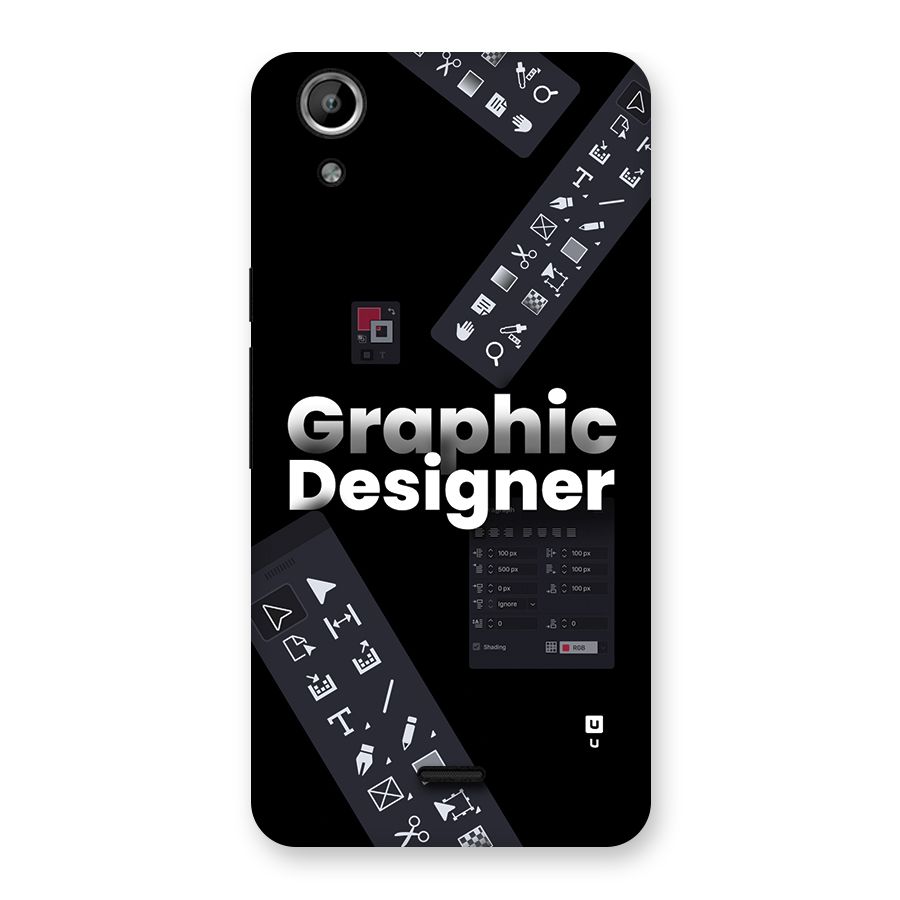 Graphic Designer Tools Back Case for Canvas Selfie Lens Q345