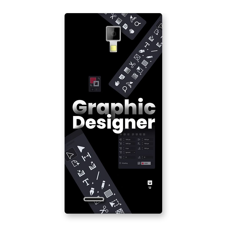 Graphic Designer Tools Back Case for Canvas Xpress A99