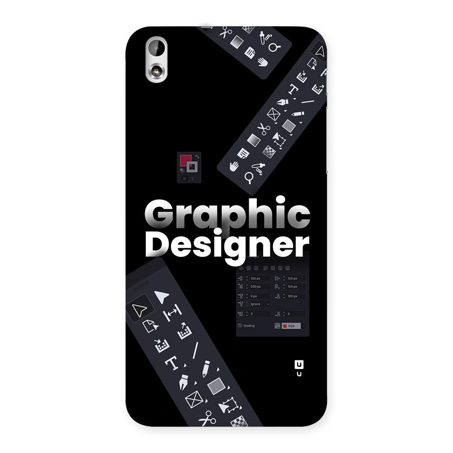 Graphic Designer Tools Back Case for Desire 816g