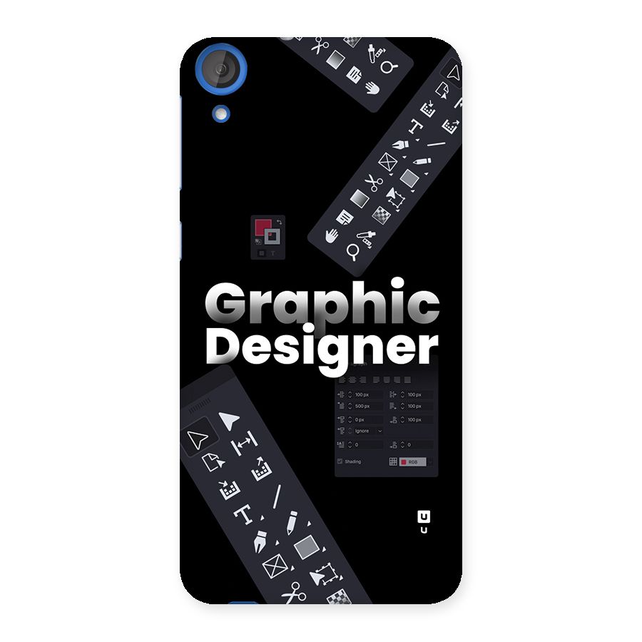 Graphic Designer Tools Back Case for Desire 820