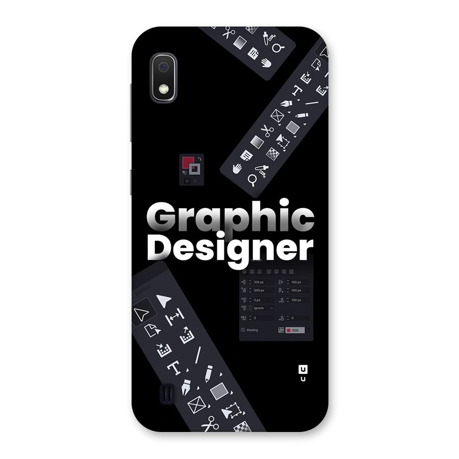Graphic Designer Tools Back Case for Galaxy A10