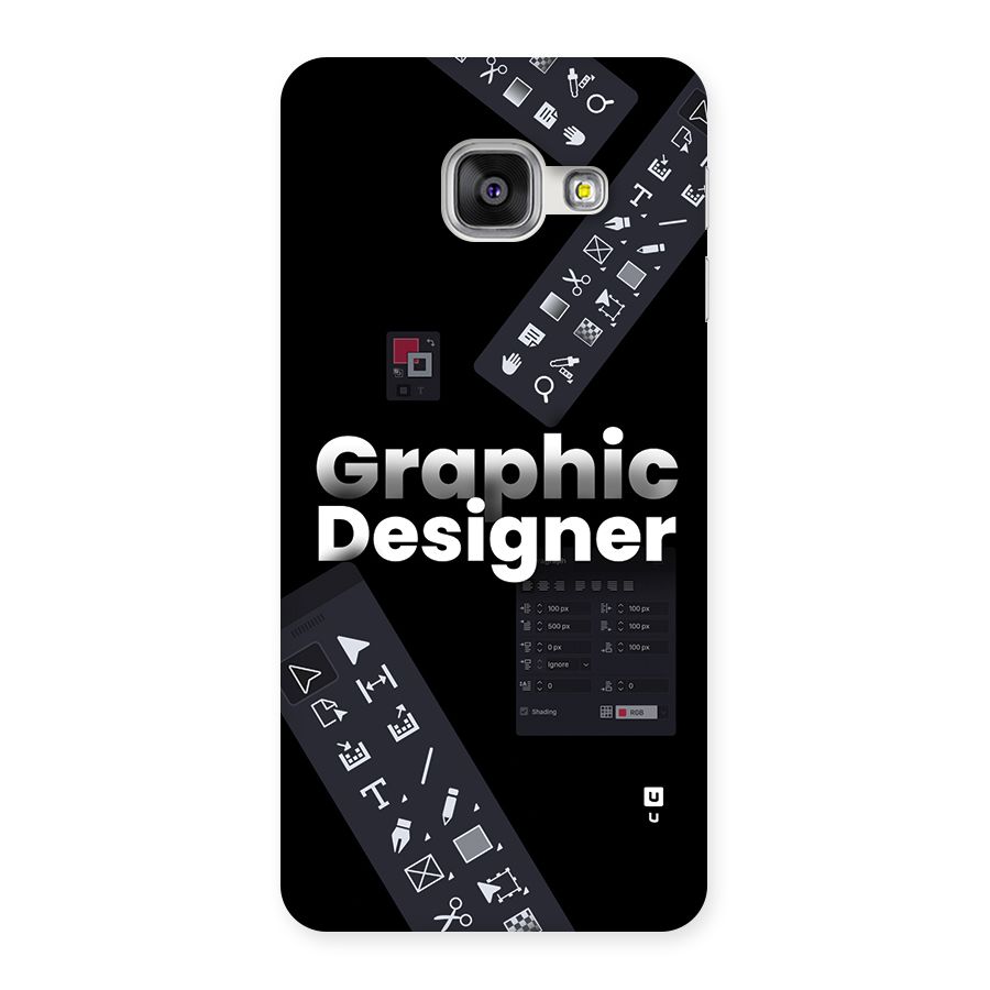 Graphic Designer Tools Back Case for Galaxy A3 (2016)