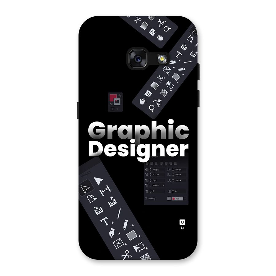 Graphic Designer Tools Back Case for Galaxy A3 (2017)