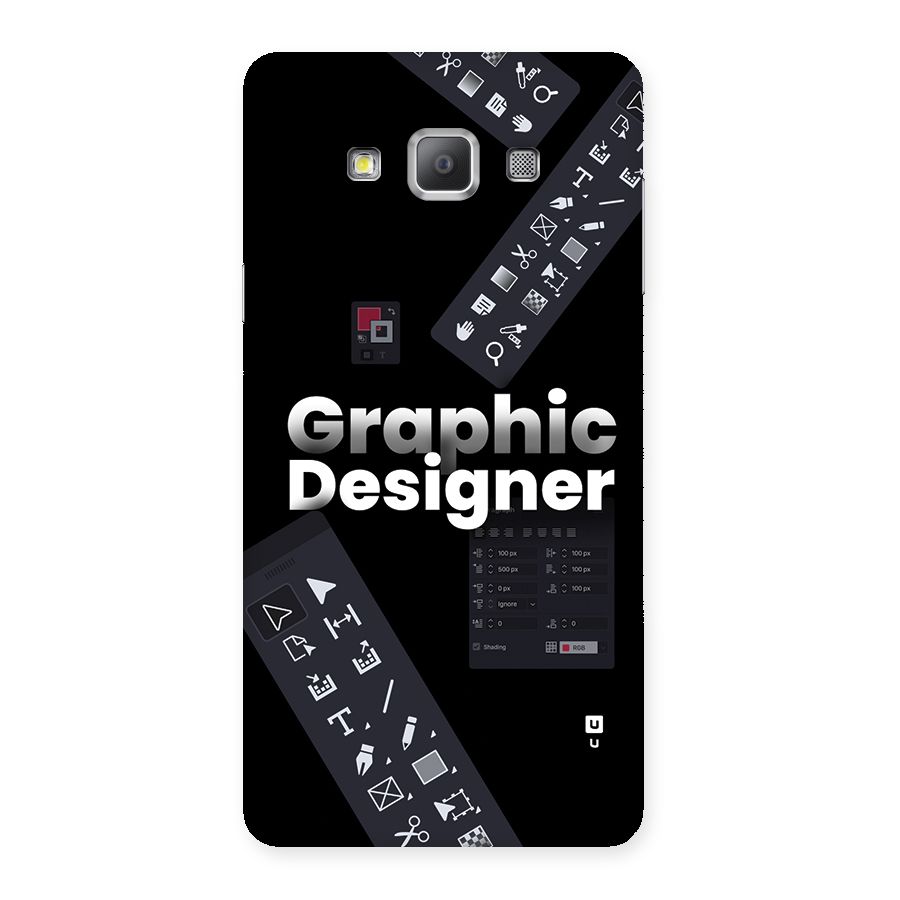 Graphic Designer Tools Back Case for Galaxy A7