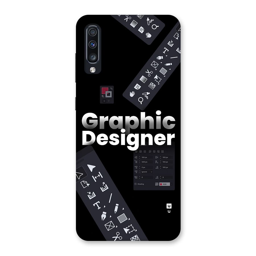 Graphic Designer Tools Back Case for Galaxy A70