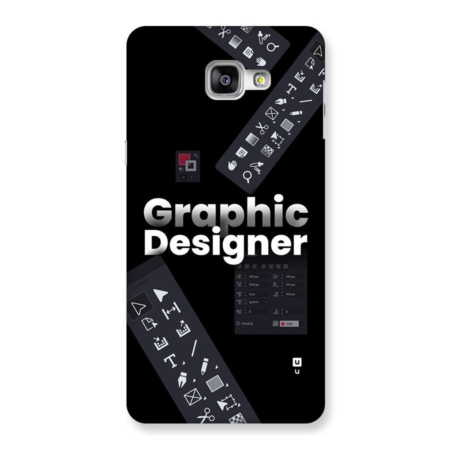 Graphic Designer Tools Back Case for Galaxy A9