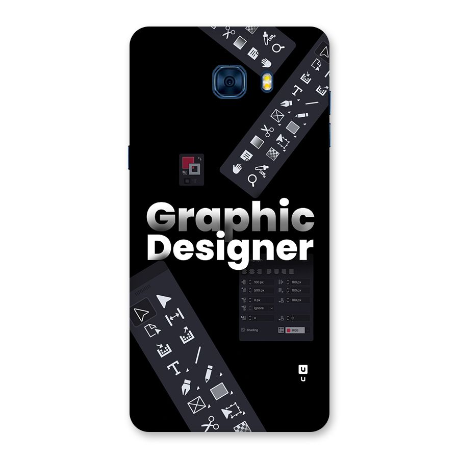 Graphic Designer Tools Back Case for Galaxy C7 Pro