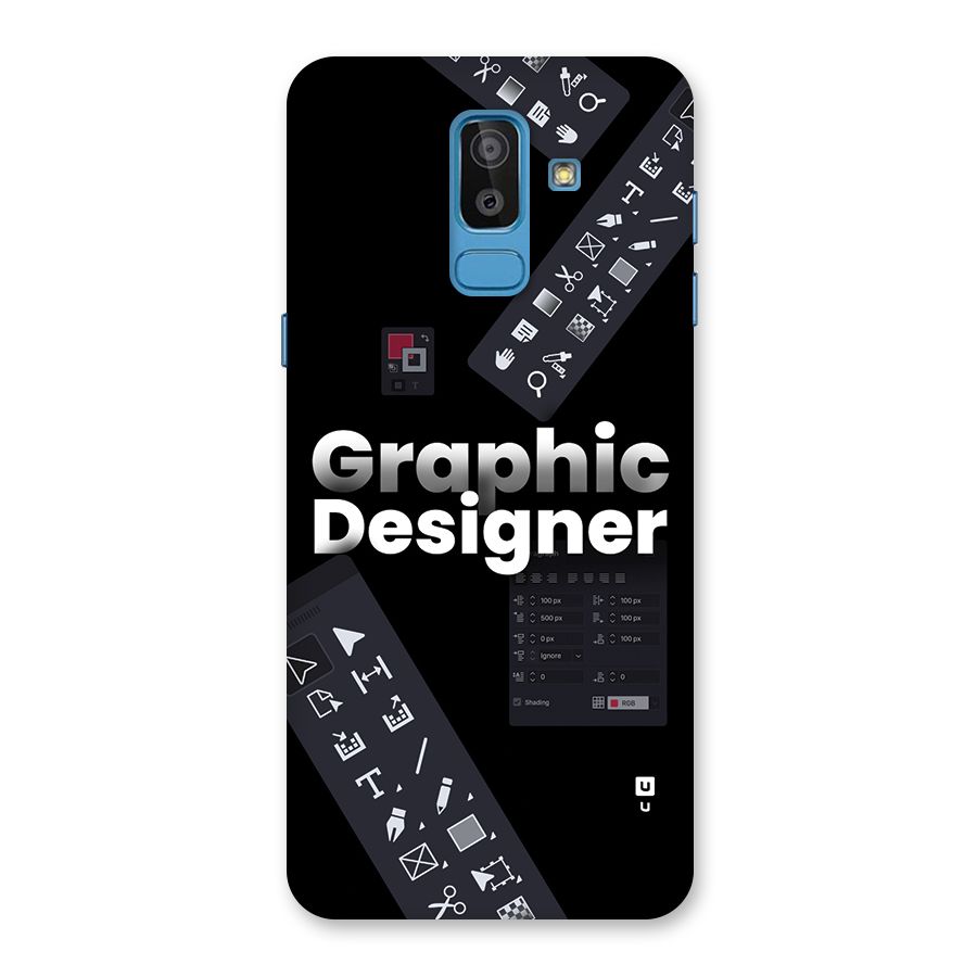 Graphic Designer Tools Back Case for Galaxy J8