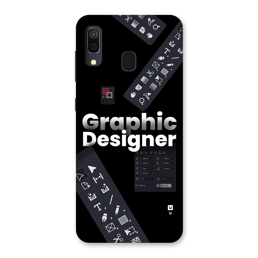 Graphic Designer Tools Back Case for Galaxy M10s