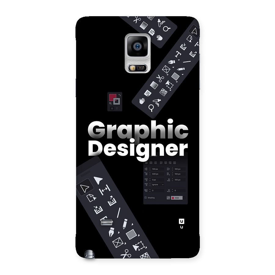 Graphic Designer Tools Back Case for Galaxy Note 4