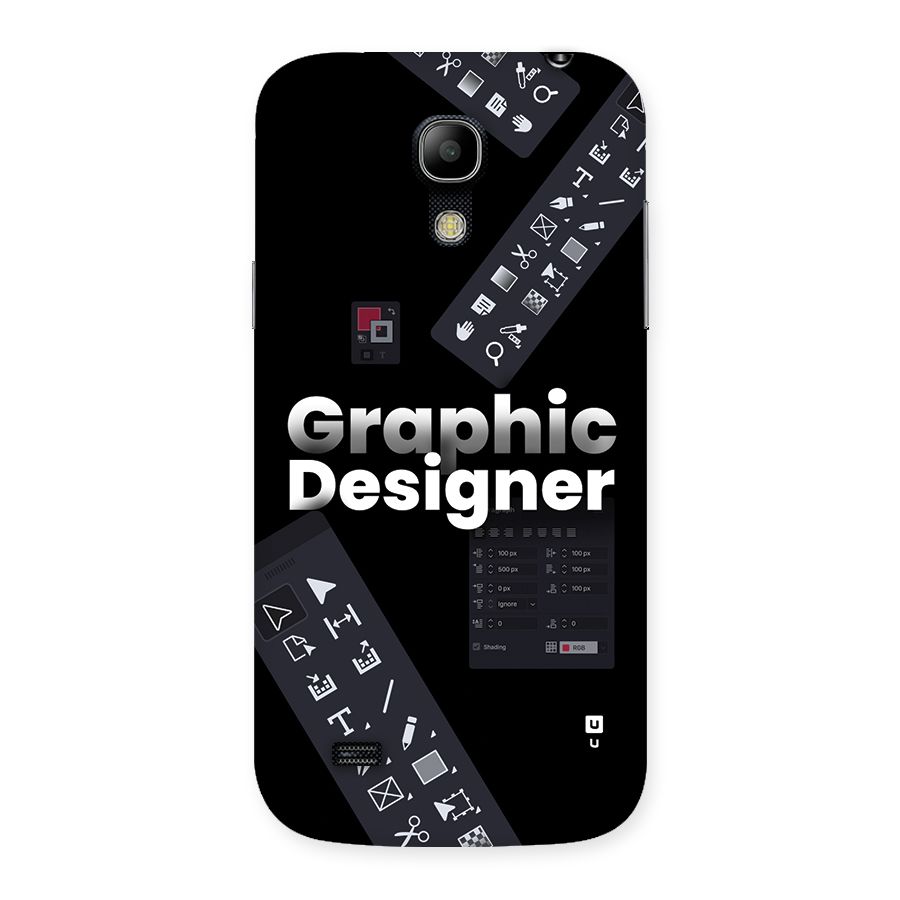 Graphic Designer Tools Back Case for Galaxy S4 Mini