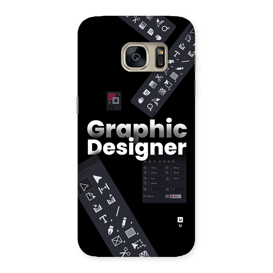 Graphic Designer Tools Back Case for Galaxy S7