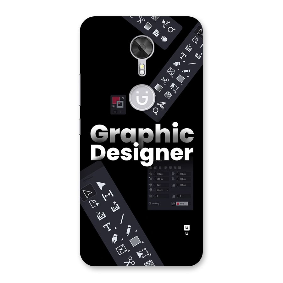 Graphic Designer Tools Back Case for Gionee A1