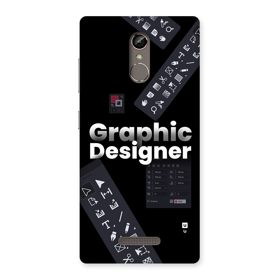Graphic Designer Tools Back Case for Gionee S6s