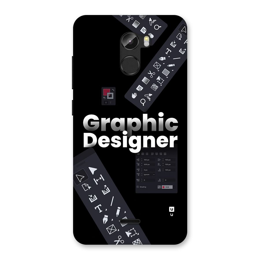 Graphic Designer Tools Back Case for Gionee X1