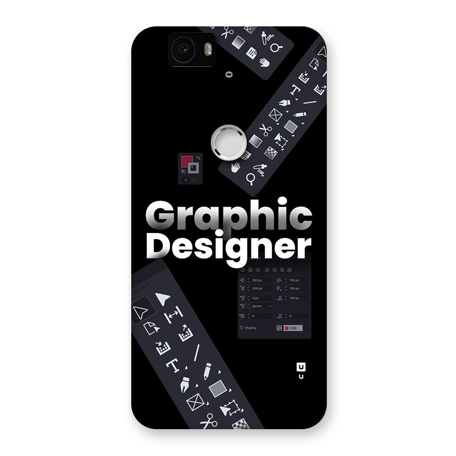 Graphic Designer Tools Back Case for Google Nexus 6P