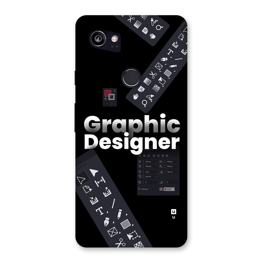 Graphic Designer Tools Back Case for Google Pixel 2 XL
