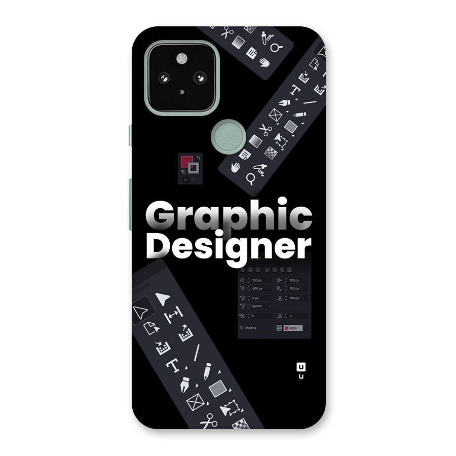 Graphic Designer Tools Back Case for Google Pixel 5