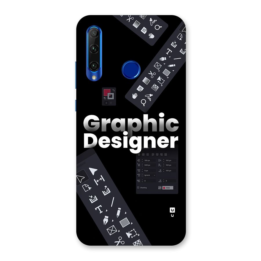 Graphic Designer Tools Back Case for Honor 20i
