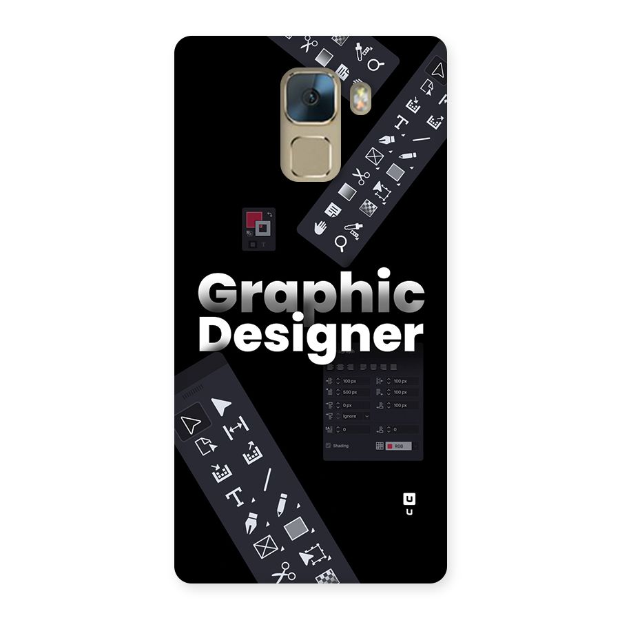 Graphic Designer Tools Back Case for Honor 7