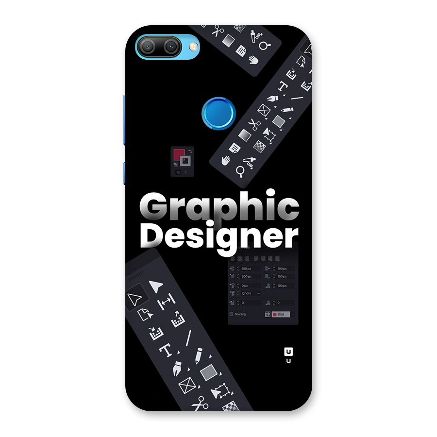 Graphic Designer Tools Back Case for Honor 9N