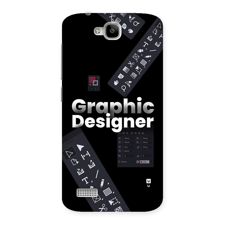 Graphic Designer Tools Back Case for Honor Holly