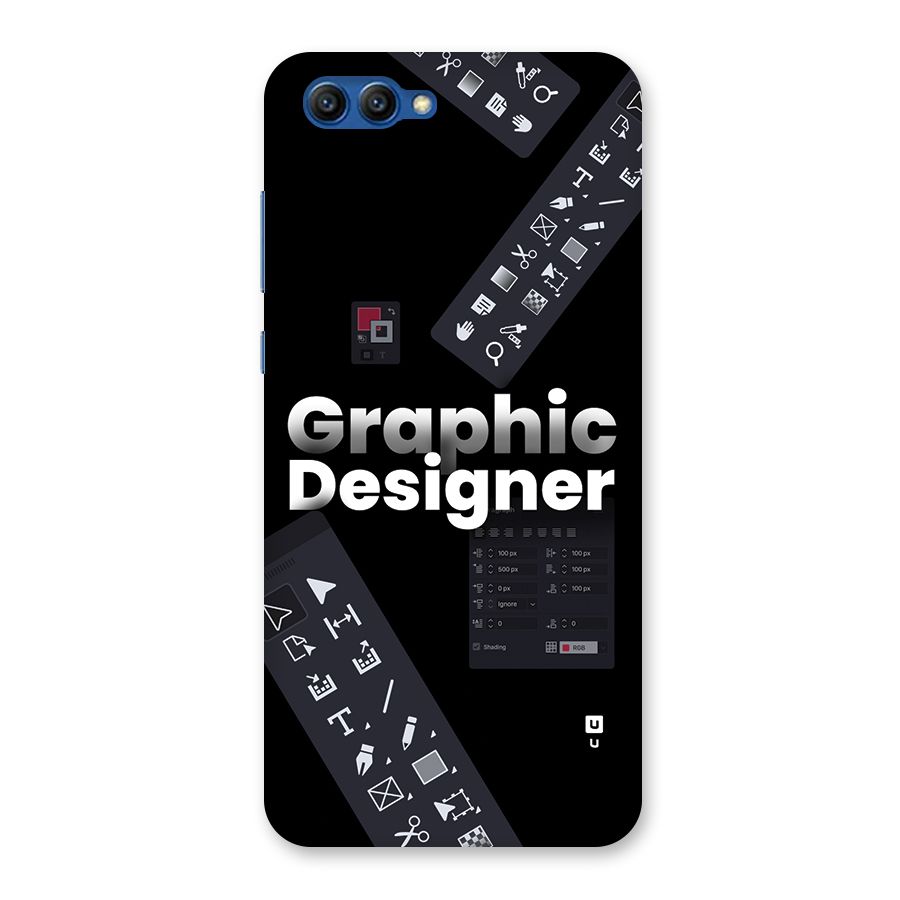 Graphic Designer Tools Back Case for Honor View 10