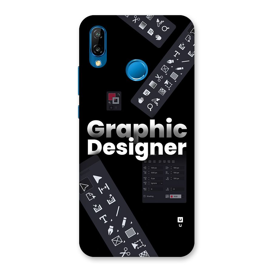 Graphic Designer Tools Back Case for Huawei P20 Lite