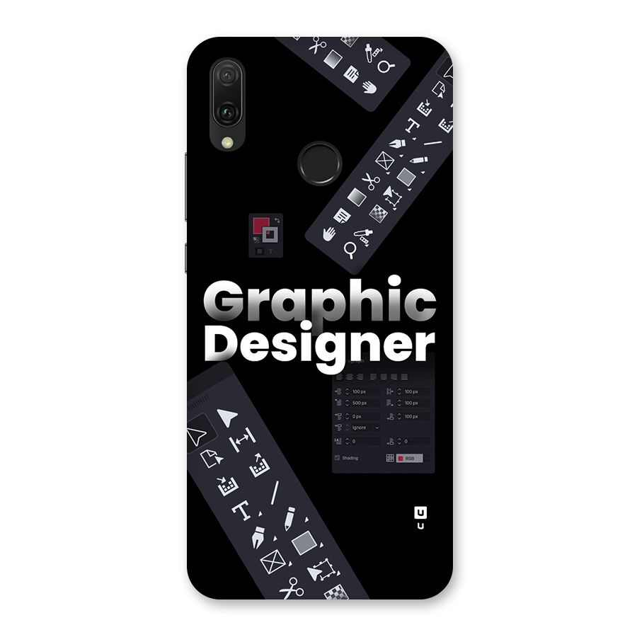 Graphic Designer Tools Back Case for Huawei Y9 (2019)
