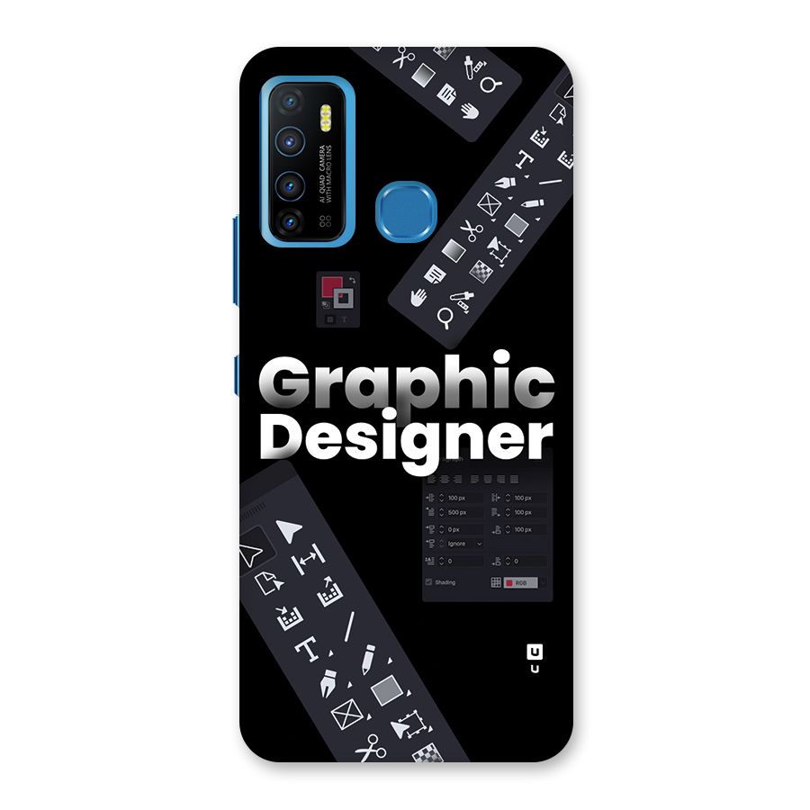 Graphic Designer Tools Back Case for Infinix Hot 9