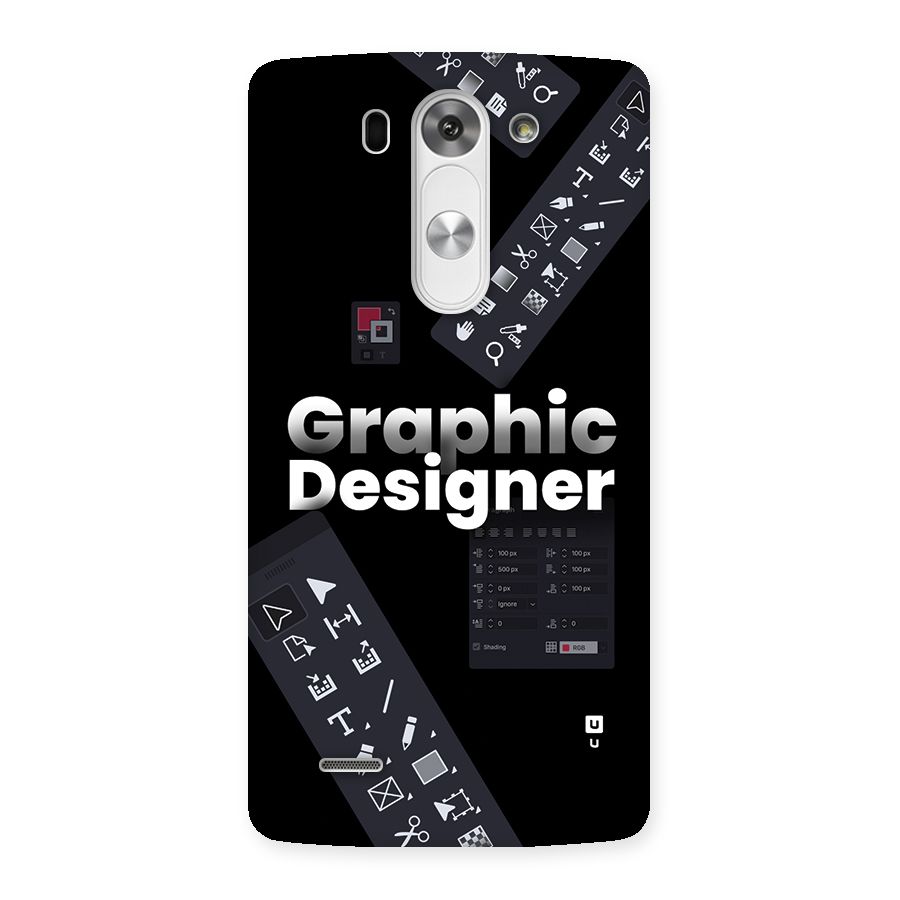 Graphic Designer Tools Back Case for LG G3 Beat