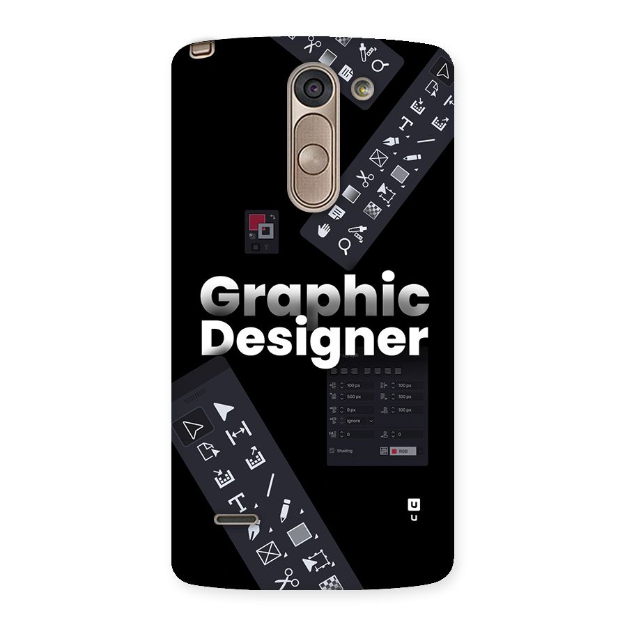 Graphic Designer Tools Back Case for LG G3 Stylus