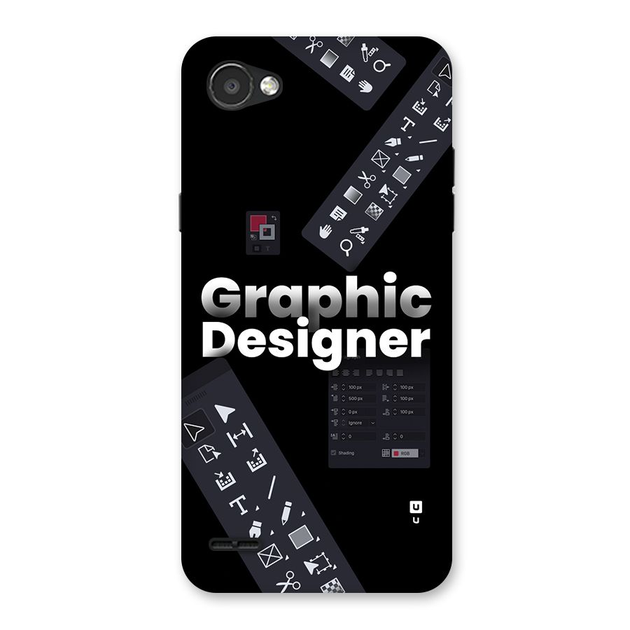 Graphic Designer Tools Back Case for LG Q6