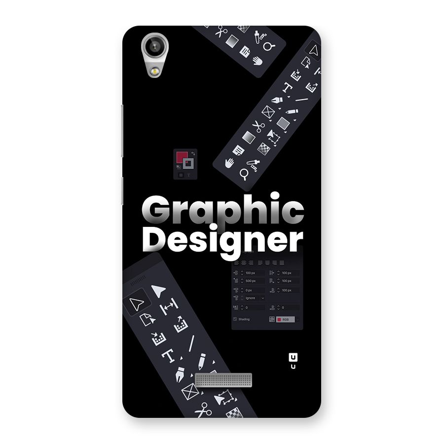 Graphic Designer Tools Back Case for Lava Pixel V1