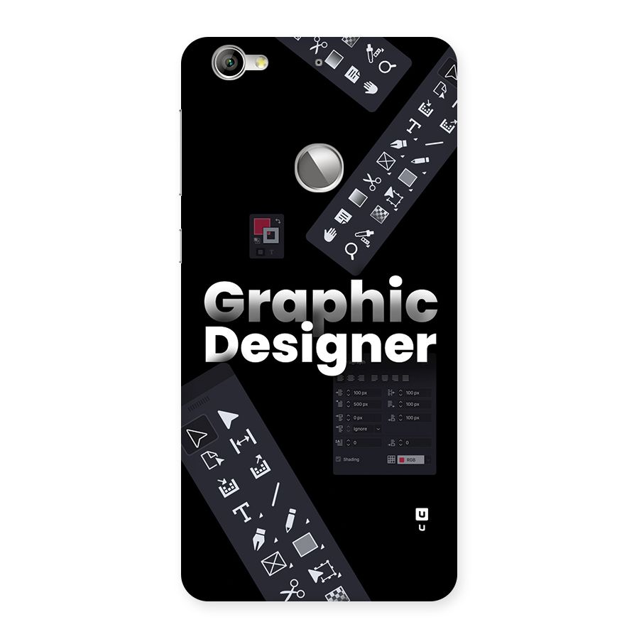 Graphic Designer Tools Back Case for Le 1S