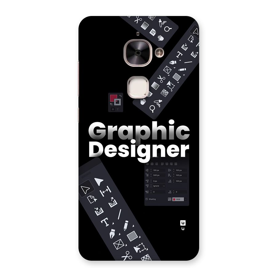 Graphic Designer Tools Back Case for Le 2