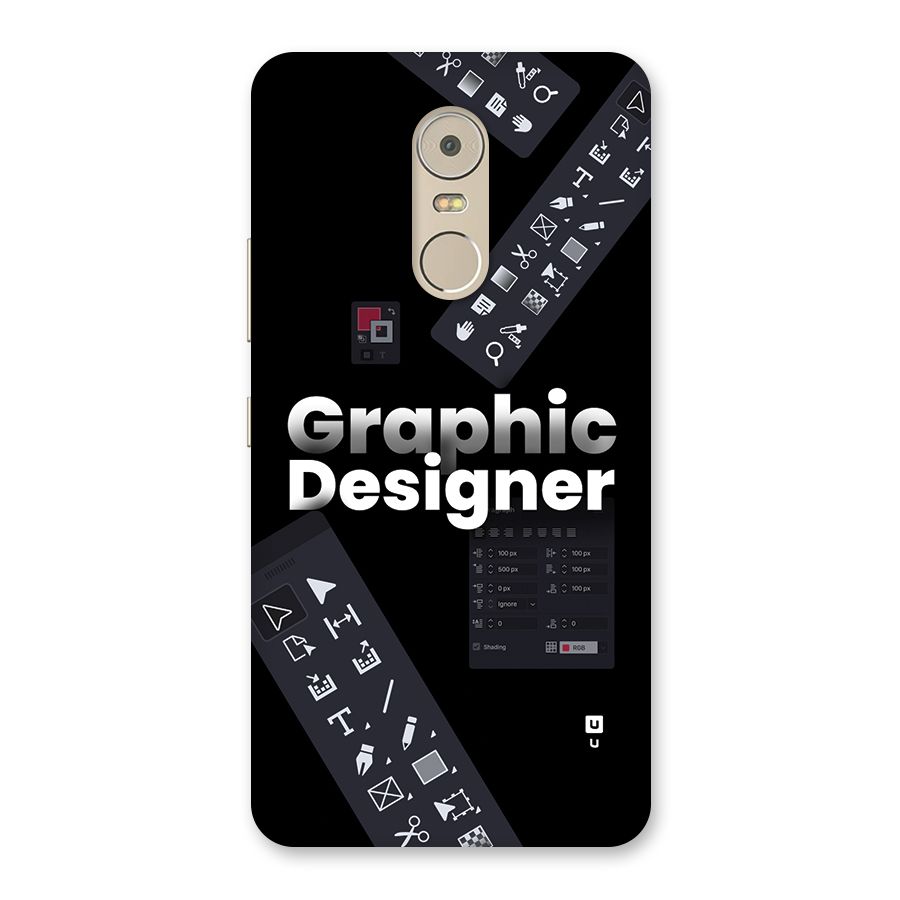 Graphic Designer Tools Back Case for Lenovo K6 Note