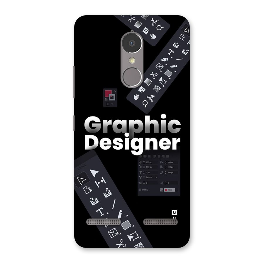 Graphic Designer Tools Back Case for Lenovo K6 Power