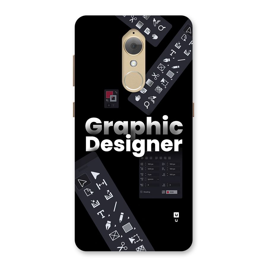 Graphic Designer Tools Back Case for Lenovo K8