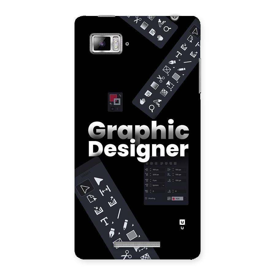 Graphic Designer Tools Back Case for Lenovo Vibe Z K910