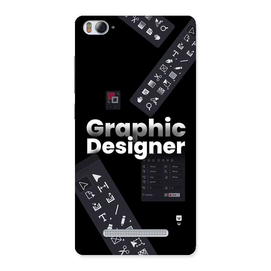 Graphic Designer Tools Back Case for Mi4i
